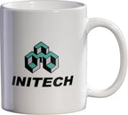 Initech Logo Office Movie Replica Boss Mug 12 Oz Cosplay Halloween Costume Accessory by TVStoreOnline