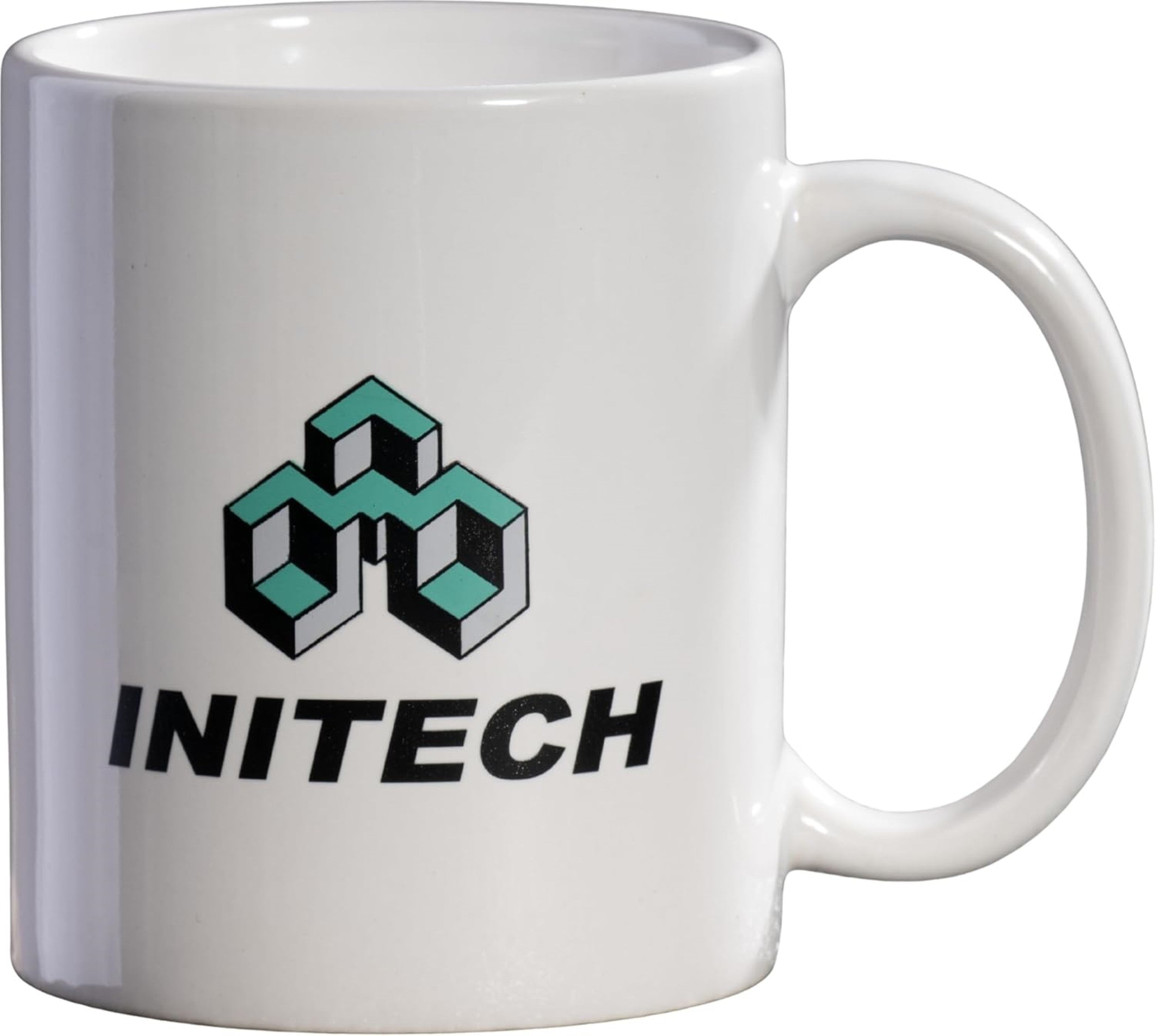 Initech Logo Office Movie Replica Boss Mug 12 Oz Cosplay Halloween Costume Accessory by TVStoreOnline