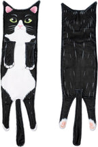 Animal Funny Themed Hanging Hand Towels for Bathroom & Kitchen – Soft Decorative Face Washcloths with 10 Cute Designs by TVStoreOnline