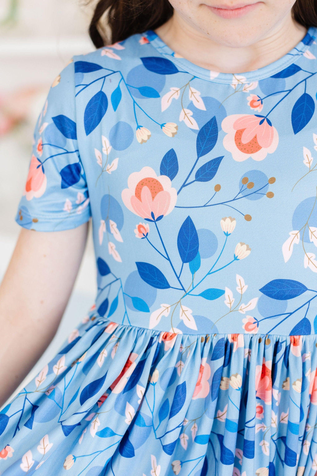 Country Blooms S/S Pocket Twirl Dress by Mila & Rose ®
