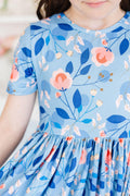 Country Blooms S/S Pocket Twirl Dress by Mila & Rose ®