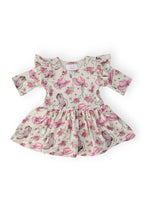 Cowgirl Cutie 3/4 Sleeve Flutter Twirl Bodysuit by Mila & Rose ®