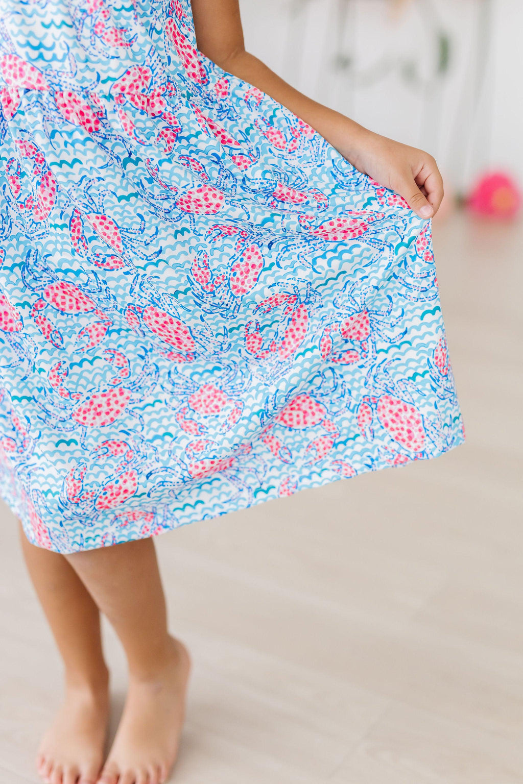 Crab Walk Ruffle Cross Back Dress by Mila & Rose ®