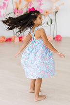 Crab Walk Ruffle Cross Back Dress by Mila & Rose ®