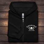 DEEPSEA Skull Trident Unisex heavy blend zip hoodie by DeepSea Locker