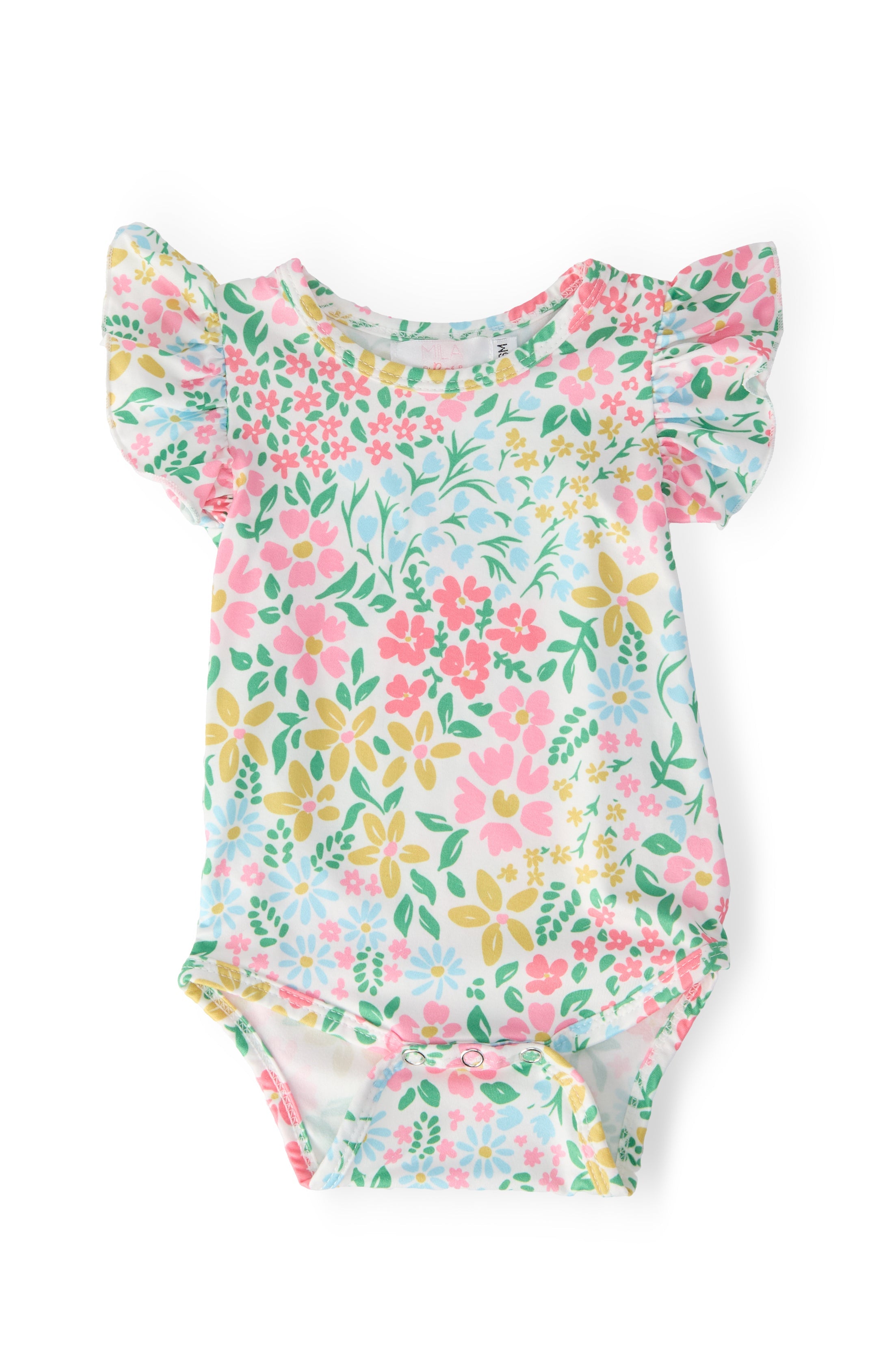 Daffodils S/S Flutter Bodysuit by Mila & Rose ®