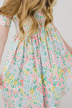 Daffodils S/S Pocket Twirl Dress by Mila & Rose ®