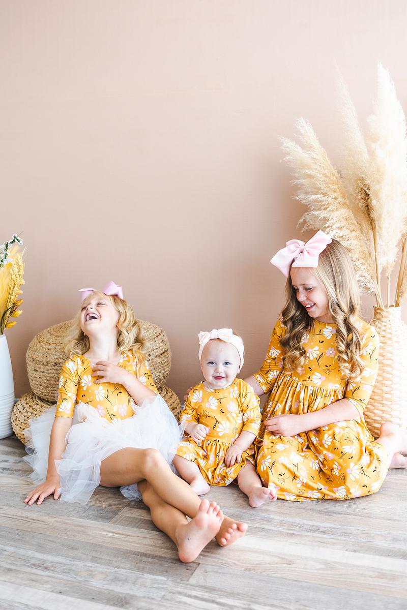 Dandelions in Fall 3/4 Tutu Leotard by Mila & Rose ®