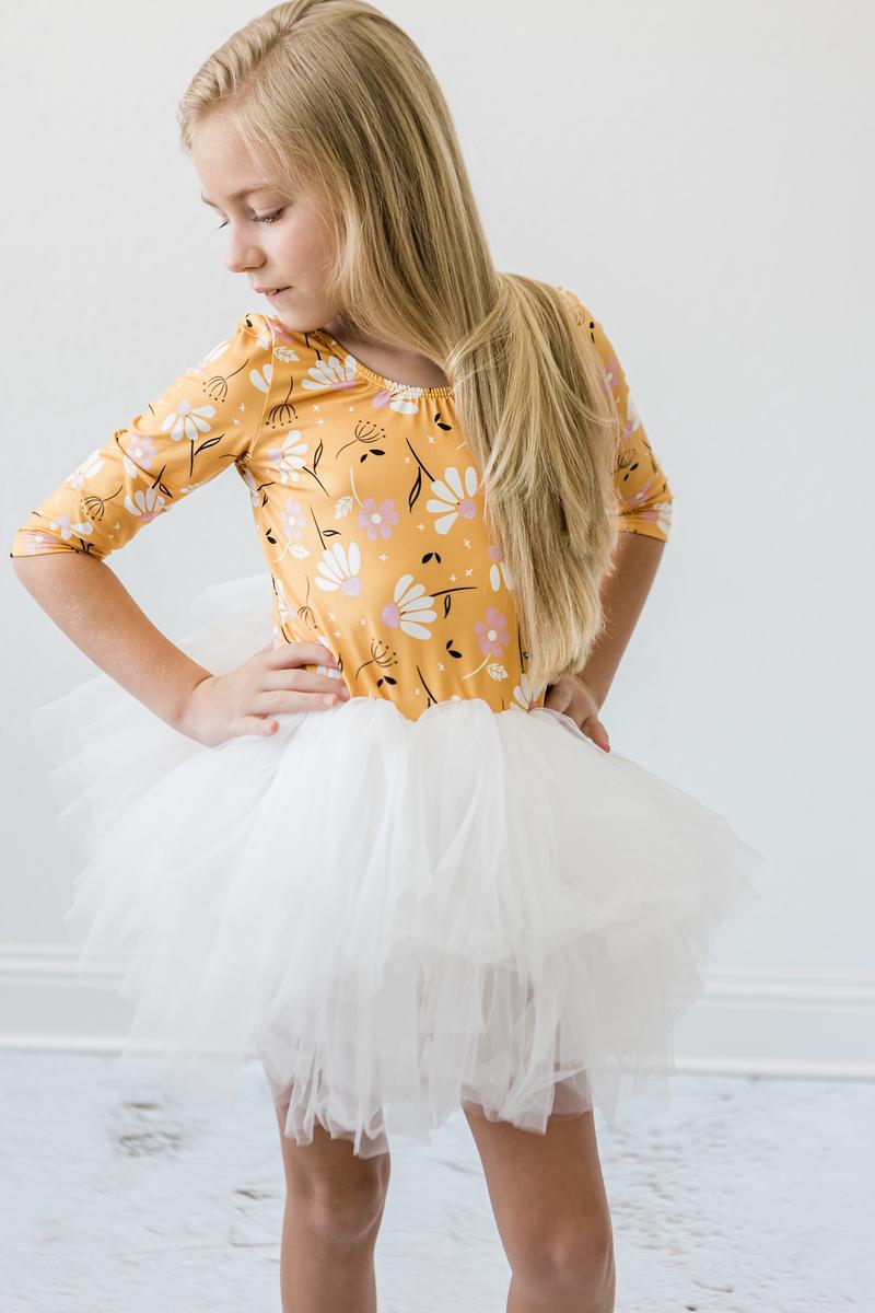 Dandelions in Fall 3/4 Tutu Leotard by Mila & Rose ®
