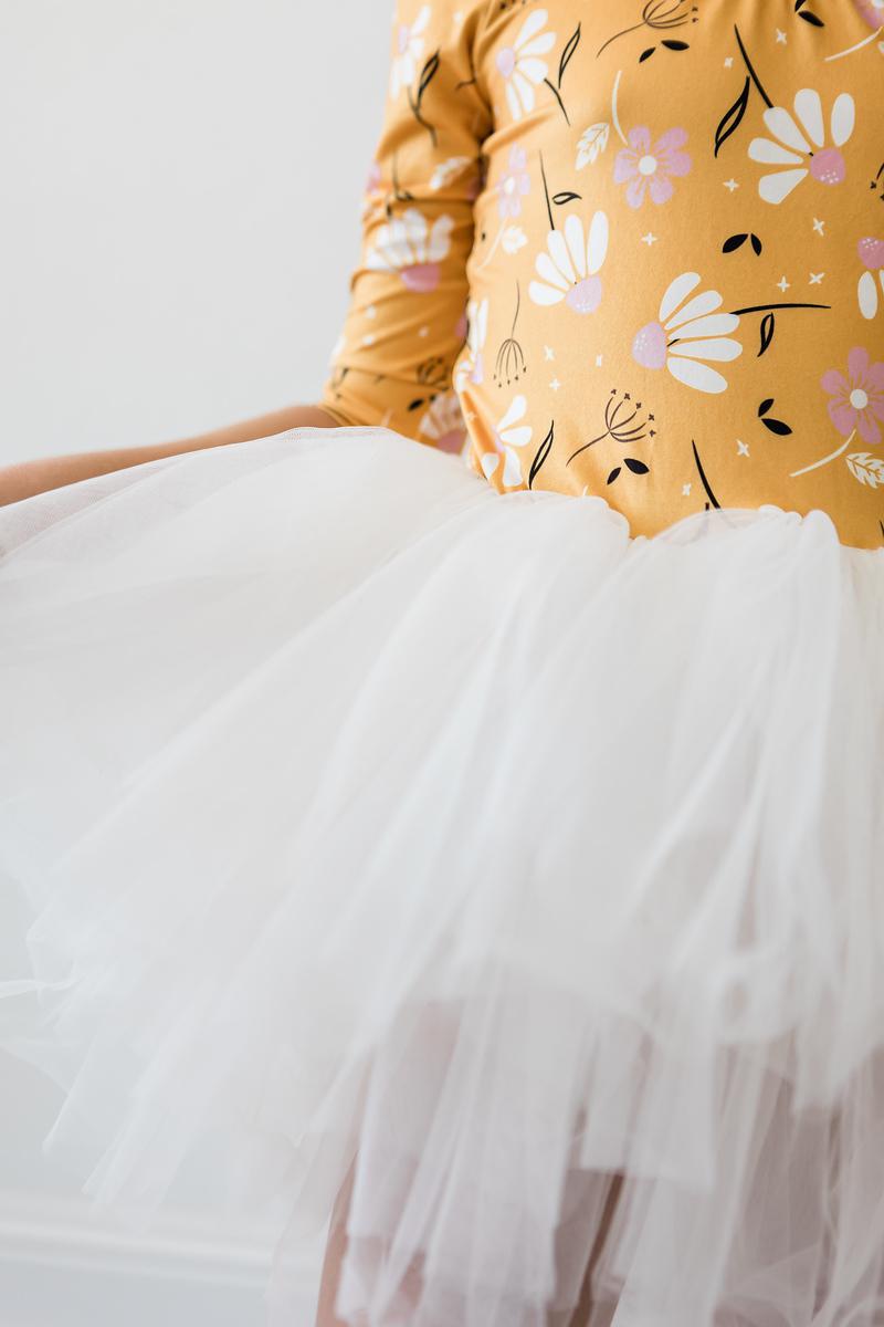 Dandelions in Fall 3/4 Tutu Leotard by Mila & Rose ®