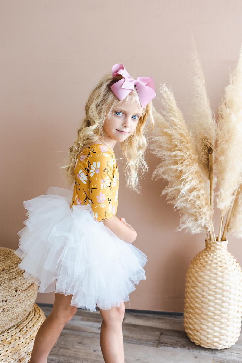 Dandelions in Fall 3/4 Tutu Leotard by Mila & Rose ®