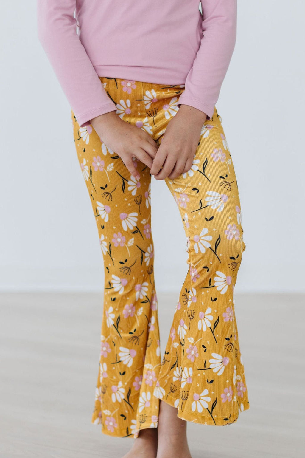 Dandelions in Fall Ribbed Velvet Bells by Mila & Rose ®