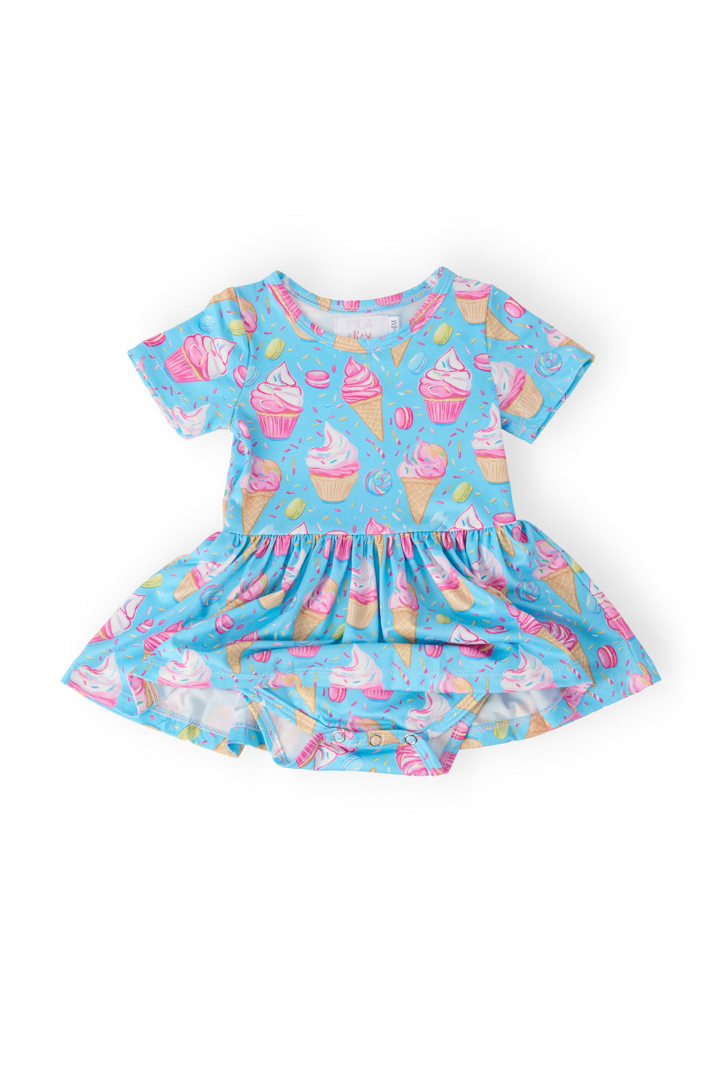 Delightful Desserts S/S Twirl Bodysuit by Mila & Rose ®