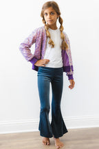 Denim Blue Velvet Bells by Mila & Rose ®