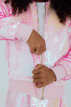 Diva Pink Flip Sequin Jacket by Mila & Rose ®
