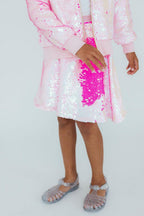 Diva Pink Flip Sequin Twirl Skort by Mila & Rose ®