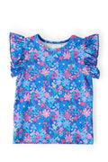 Dreaming Daisies S/S Ruffle Tee by Mila & Rose ®