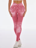 Seamless High-Waist Butt-Lifting Yoga Leggings by FitiqueFit
