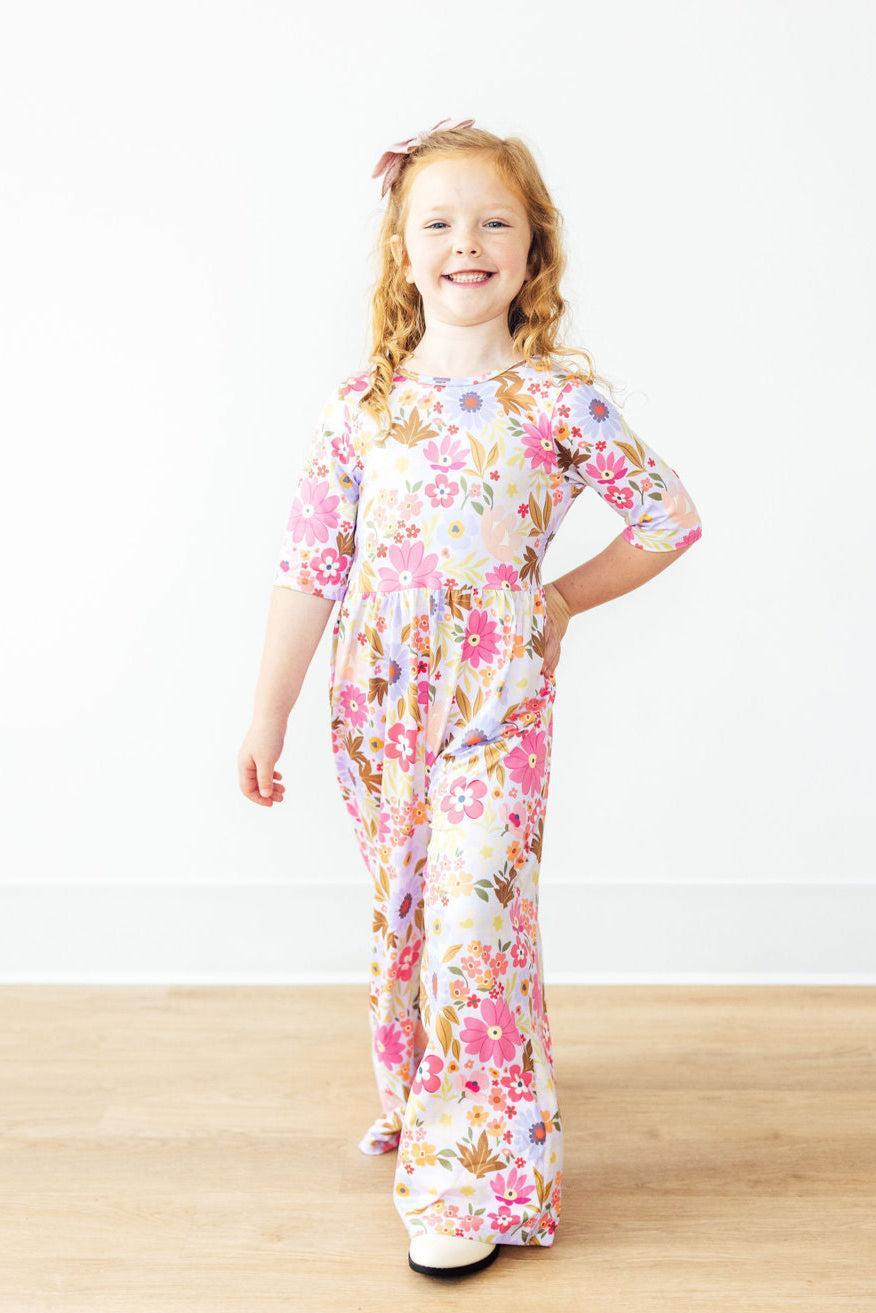 Fall Botanicals Wide Leg Jumpsuit by Mila & Rose ®