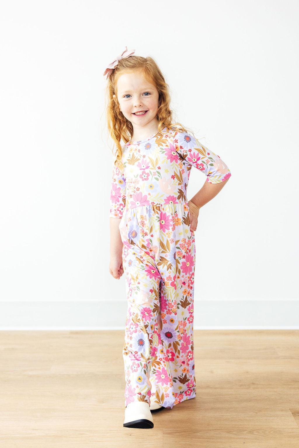 Fall Botanicals Wide Leg Jumpsuit by Mila & Rose ®