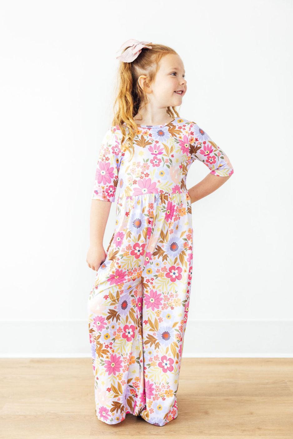 Fall Botanicals Wide Leg Jumpsuit by Mila & Rose ®