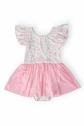 Fancy Florals S/S Twirl Leotard by Mila & Rose ®