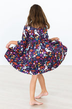 Fangtastic 3/4 Sleeve Pocket Twirl Dress by Mila & Rose ®