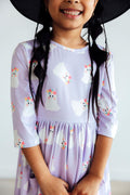 Feeling Fa-boo-lous 3/4 Sleeve Pocket Twirl Dress by Mila & Rose ®