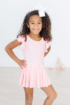 Feeling Pink S/S Twirl Leotard by Mila & Rose ®