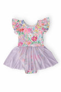 Field of Flowers S/S Twirl Leotard by Mila & Rose ®