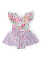 Field of Flowers S/S Twirl Leotard by Mila & Rose ®