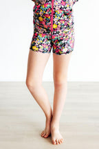 SALE Flexible Floral Active Shorty Shorts by Mila & Rose ®