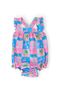 Flock Star Ruffle Cross Back Romper by Mila & Rose ®