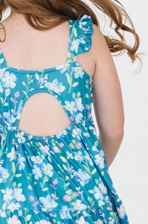 Floral Breeze Ruffle Maxi Dress by Mila & Rose ®