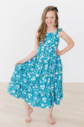 Floral Breeze Ruffle Maxi Dress by Mila & Rose ®