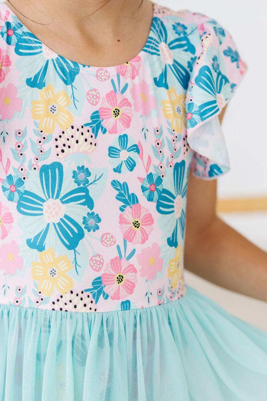 Floral Garden S/S Twirl Leotard by Mila & Rose ®