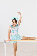 Floral Garden S/S Twirl Leotard by Mila & Rose ®