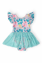 Floral Garden S/S Twirl Leotard by Mila & Rose ®
