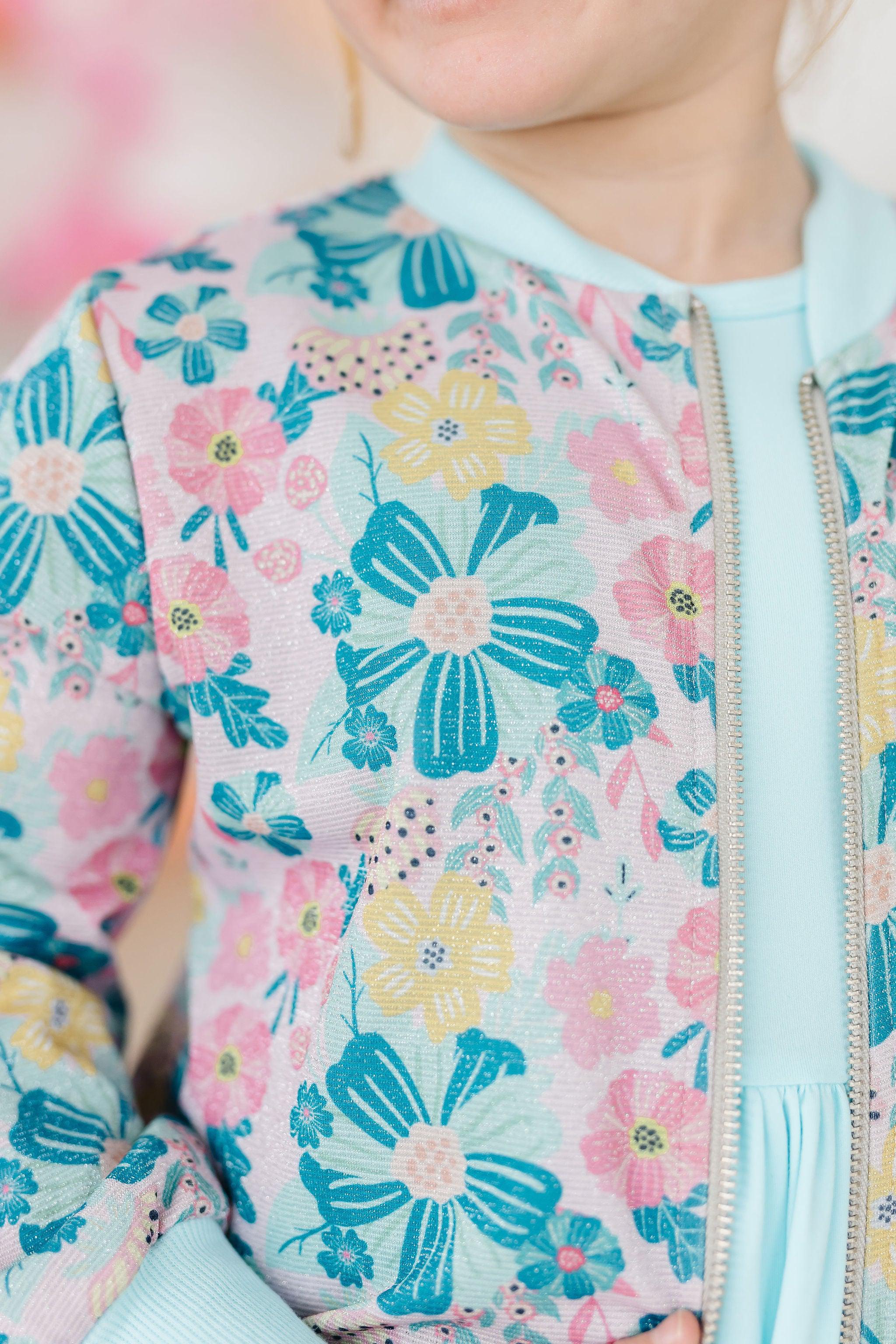 Floral Garden Shimmer Jacket by Mila & Rose ®