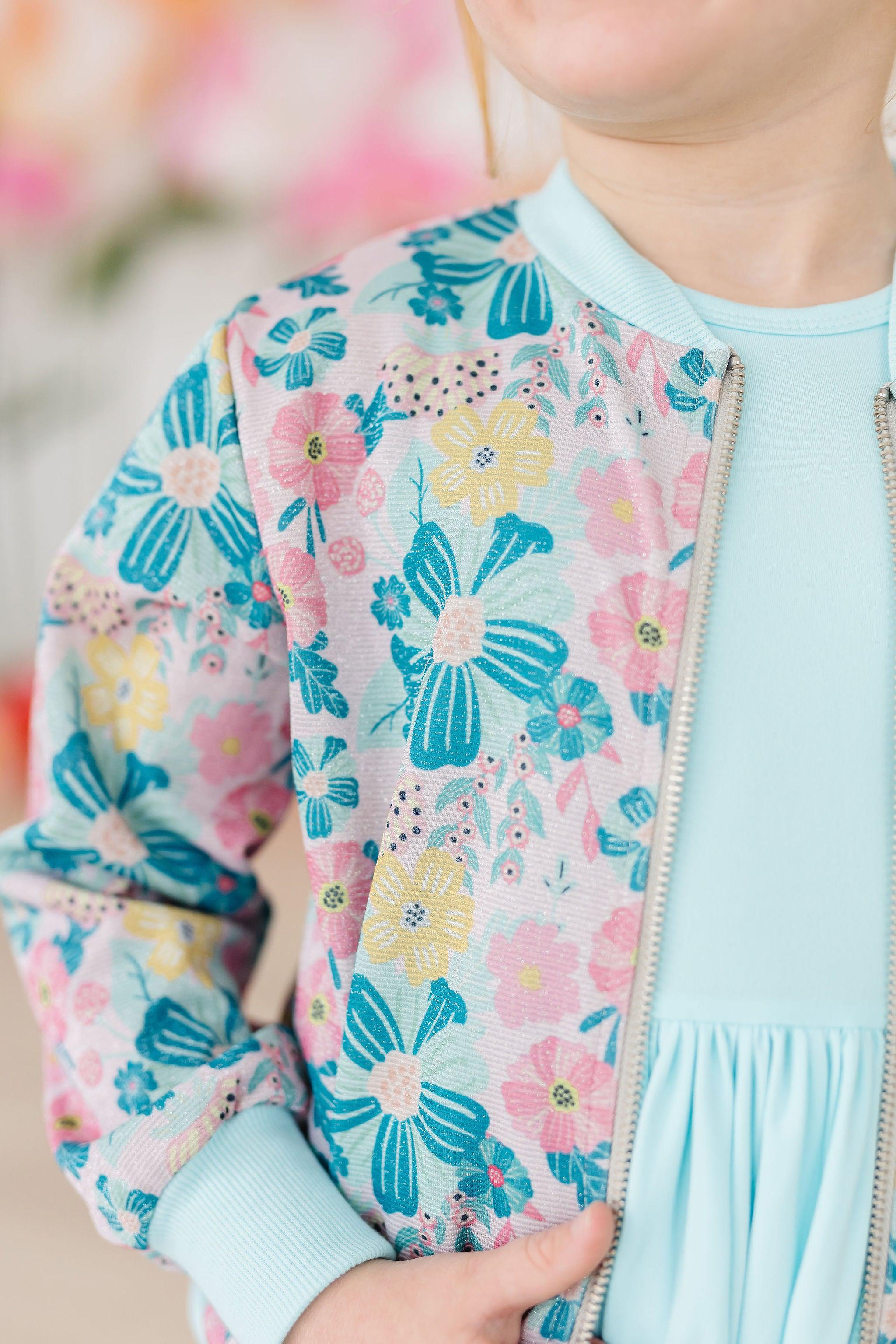 Floral Garden Shimmer Jacket by Mila & Rose ®