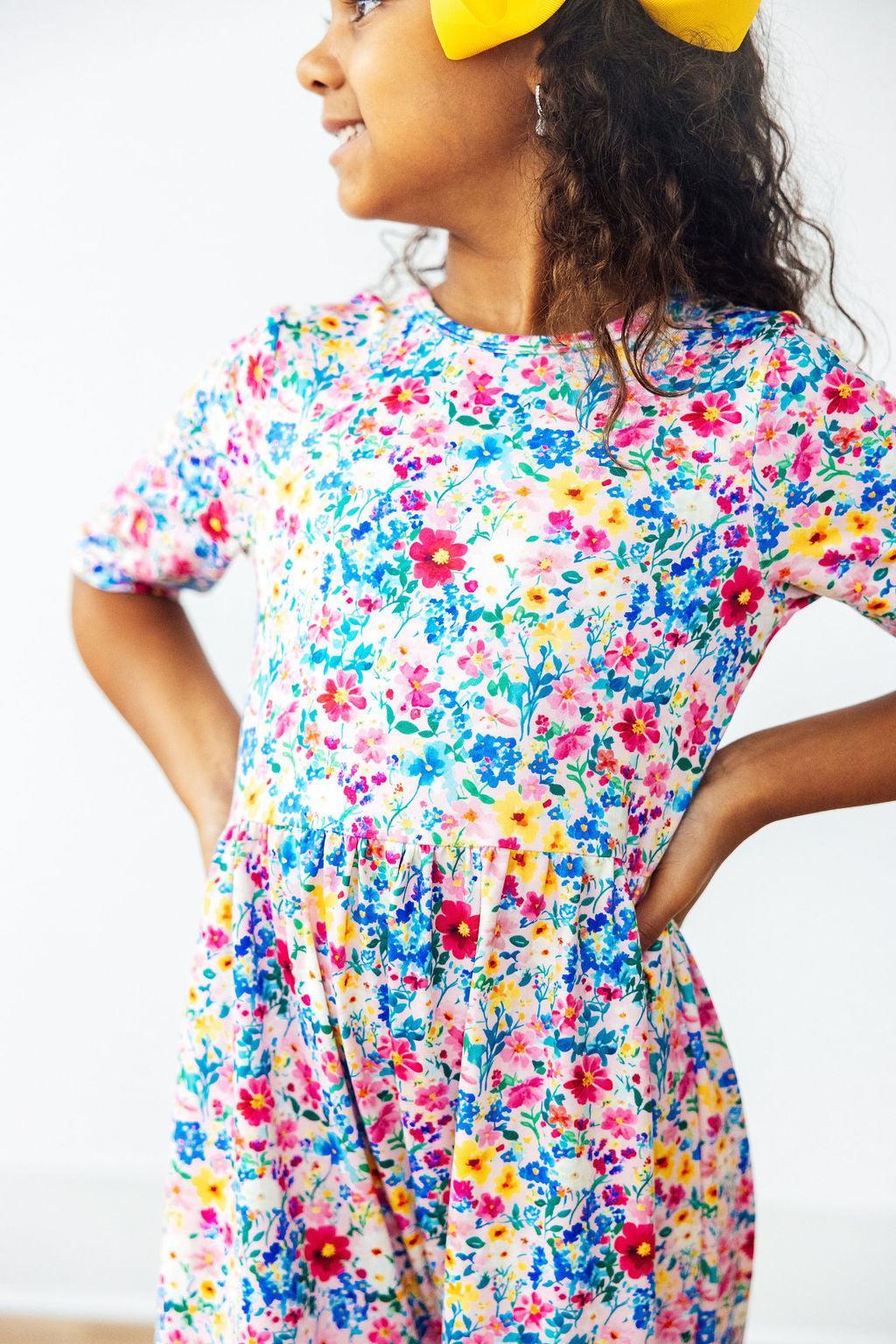 Fluttering Flowers Wide Leg Jumpsuit by Mila & Rose ®