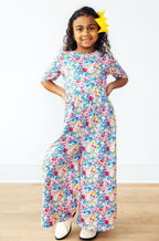 Fluttering Flowers Wide Leg Jumpsuit by Mila & Rose ®