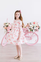 SALE Fun & Flowers 3/4 Sleeve Pocket Twirl Dress by Mila & Rose ®