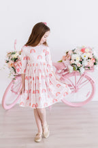 SALE Fun & Flowers 3/4 Sleeve Pocket Twirl Dress by Mila & Rose ®