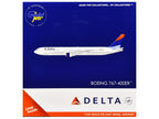 Boeing 767-400ER Commercial Aircraft "Delta Air Lines" (N829MH) White with Red and Blue Tail 1/400 Diecast Model Airplane by GeminiJets by LuxuryLifeWay Online Store