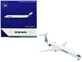McDonnell Douglas MD-90 Commercial Aircraft "Reno Air" (N905RA) White with Green Tail 1/400 Diecast Model Airplane by GeminiJets by LuxuryLifeWay Online Store