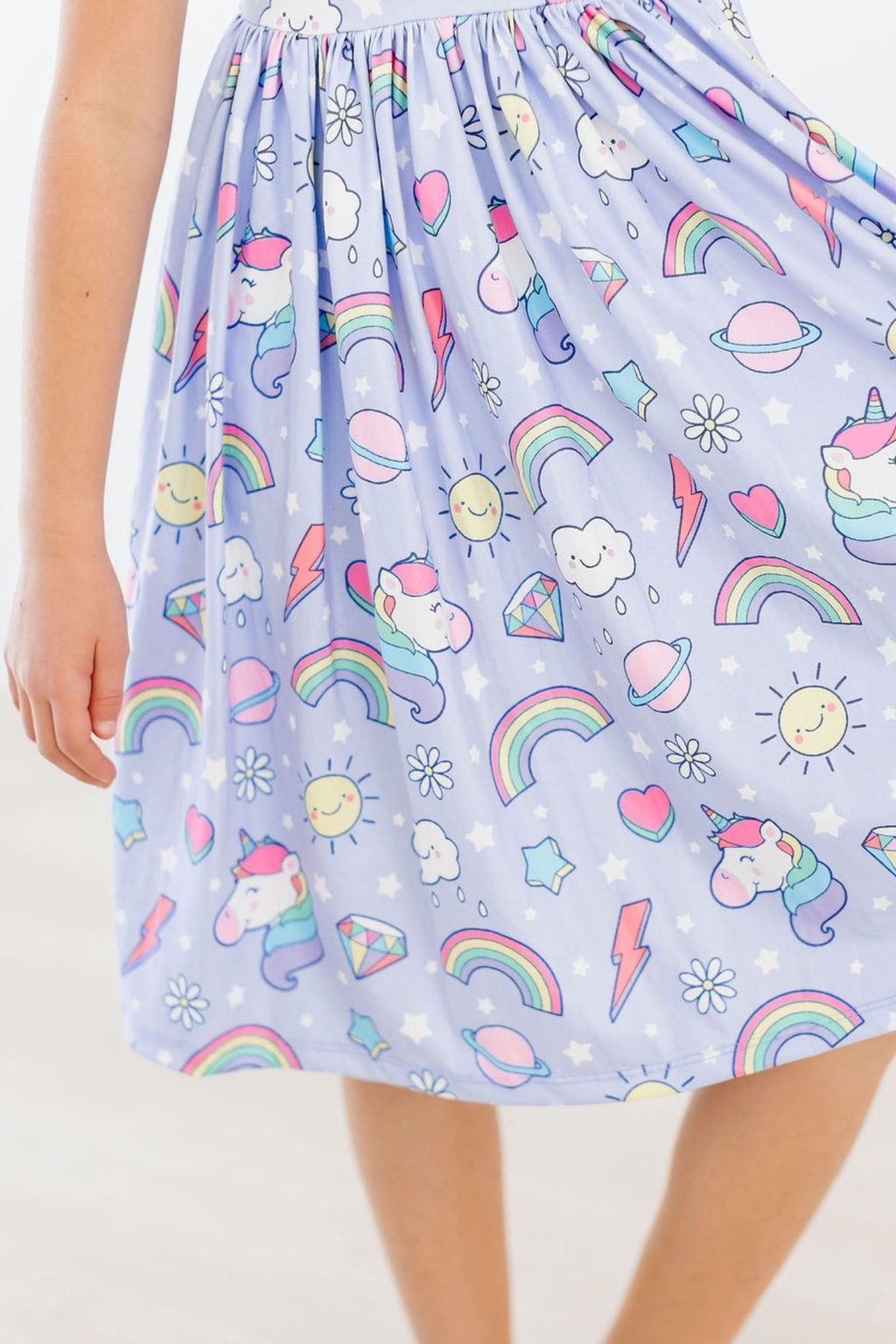 Galactic Unicorns S/S Pocket Twirl Dress by Mila & Rose ®