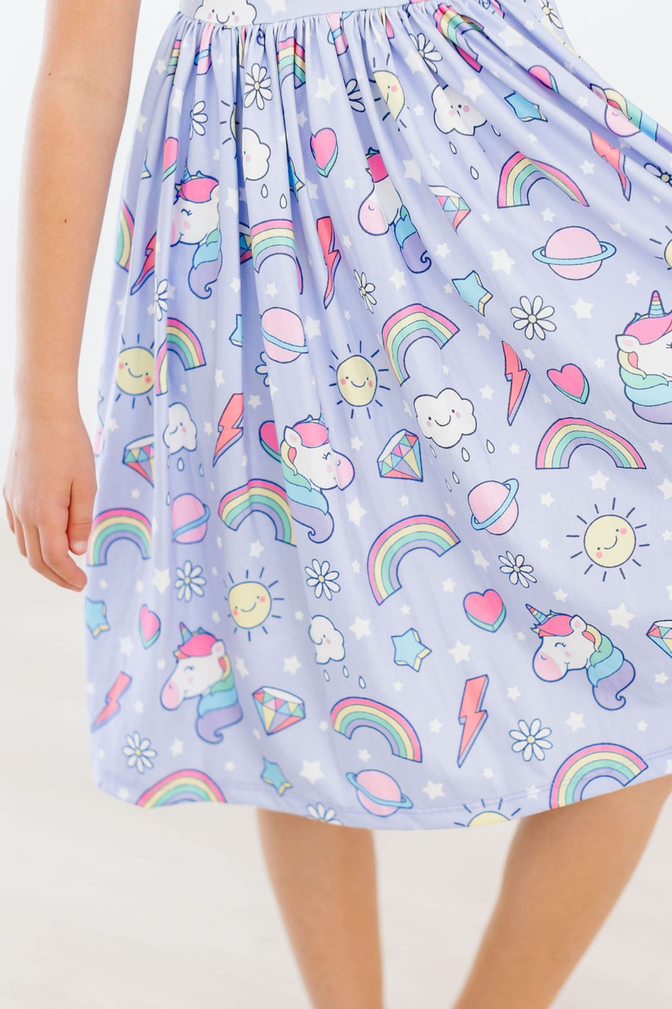 Galactic Unicorns S/S Pocket Twirl Dress by Mila & Rose ®