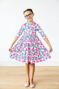 SALE Garden Glow 3/4 Sleeve Pocket Twirl Dress by Mila & Rose ®