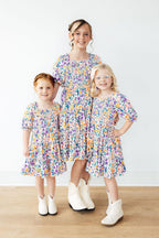 Garden Groove Smocked Ruffle Dress by Mila & Rose ®